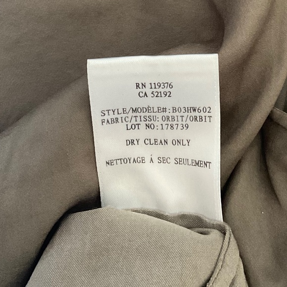 Helmut Lang metallic green/gray tank top dress - Picture 4 of 4